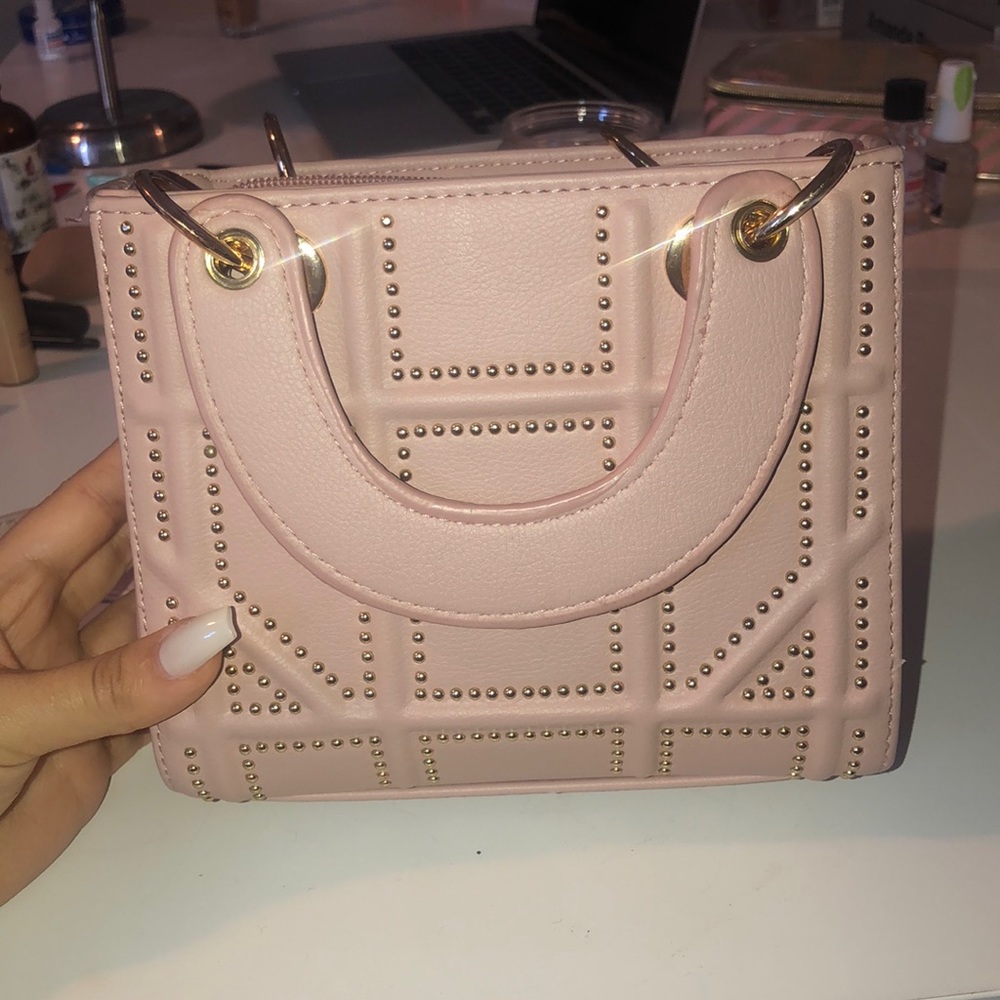 Nude Pink Crossbody Bag